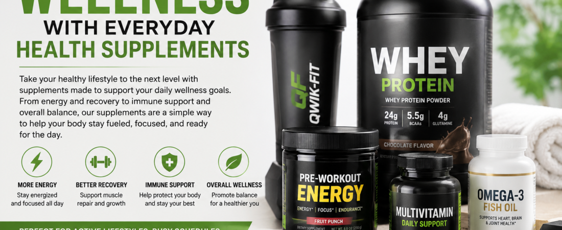 Everyday Health Supplements!!!