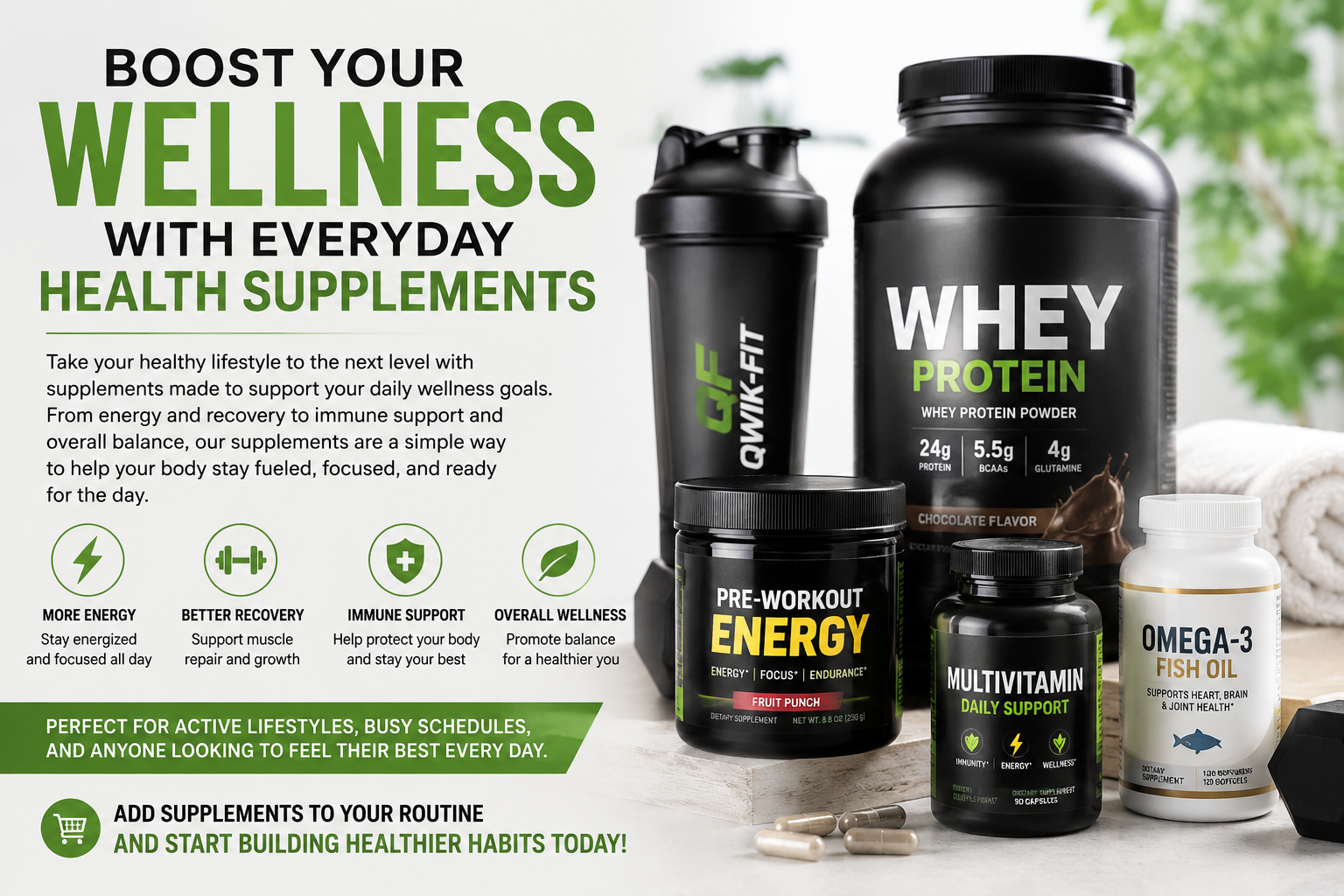 Everyday Health Supplements!!!