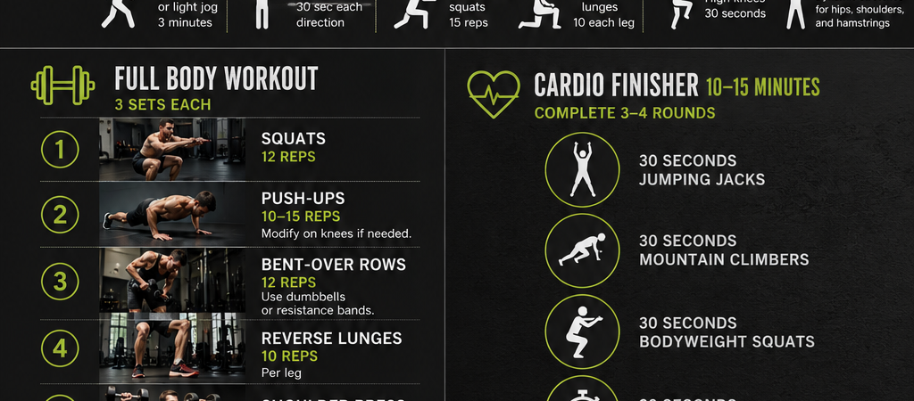 💪 Weekend Recharge Workout