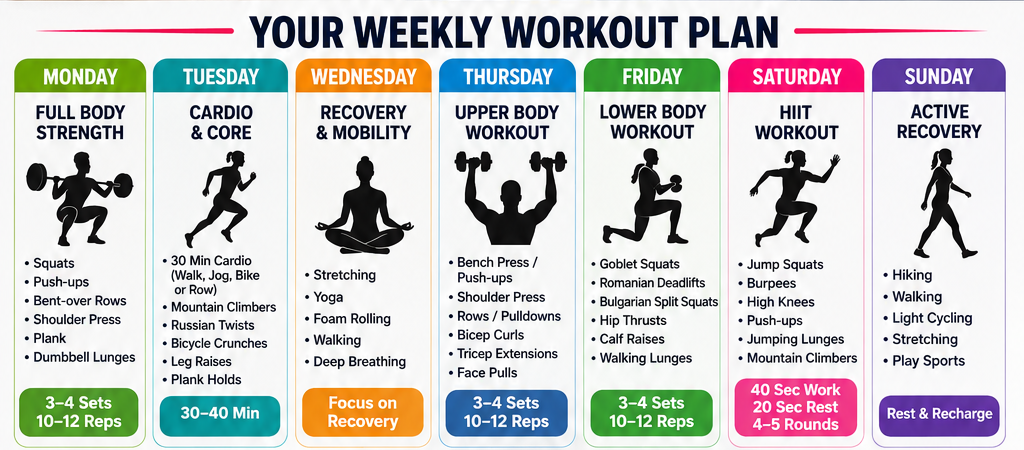 Healthy Workout Plan Your Complete Guide to Better Fitness