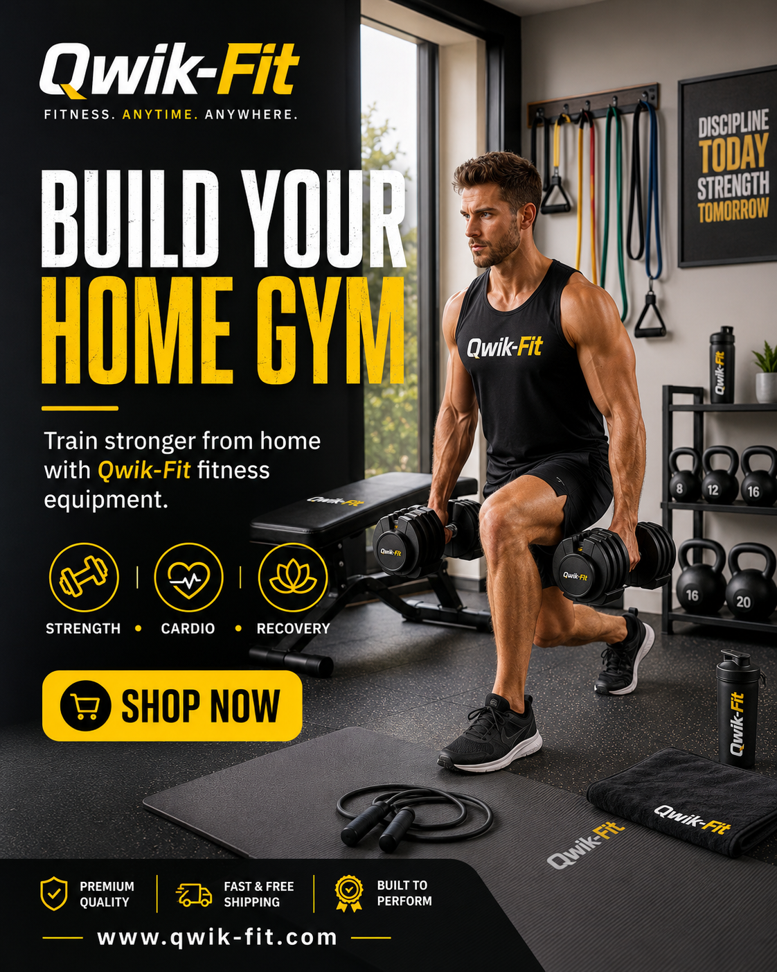 Build Your Home Gym Without Leaving Home